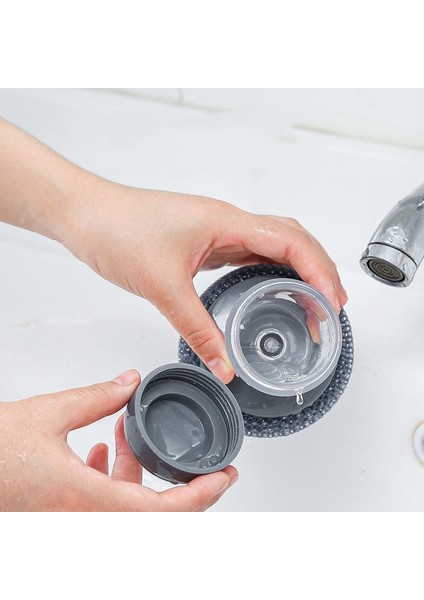 Otomatik Sıvı Ilaveli Temizleme Fırçası Çelik Top Pot Fırçası (Yurt Dışından) modelleri