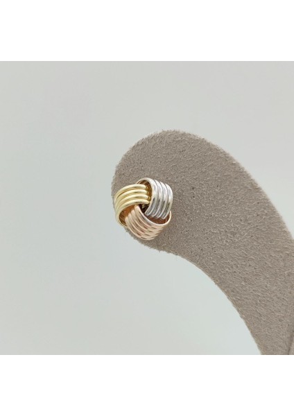 3 Renk Düğme Küpe – KP00854