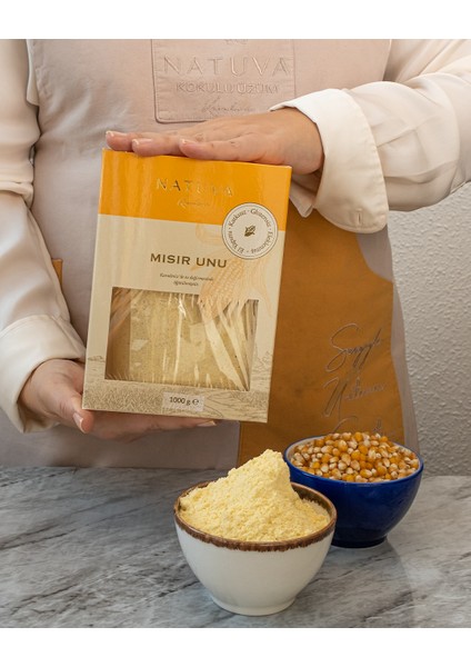Glütensiz, Katkısız Mısır Unu 1000 G