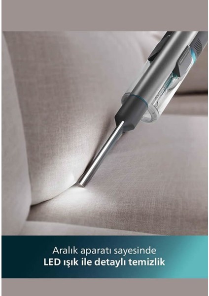 8000 Yeni Serisi Aqua Plus 80 Dakika Çalışma Mop ve Kuru Özellik Akıllı Başlık Islak Kuru 2 Si 1 Arada Dikey Süpürge