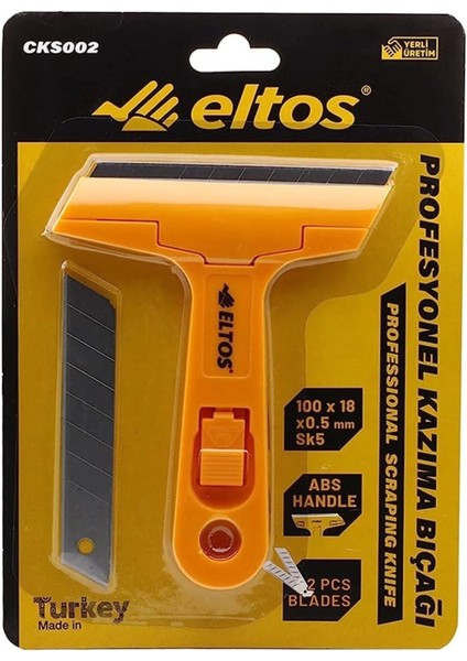 CKS002 Profesyonel Cam Kazıma Bıçağı