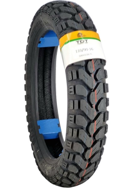 TDT Tyres 110/90-16 Tl (Tubeless - Dubleks) Motosiklet Lastiği
