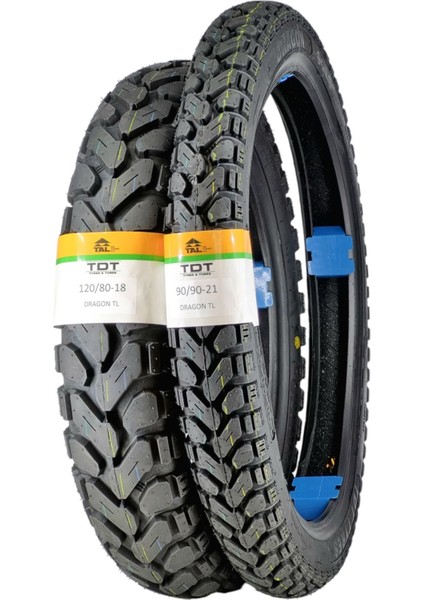 TDT Tyres KLX250 Lastik Takımı 120/80-18 ve 90/90-21 Tl (Tubeless - Dubleks) Lastik Takımı modelleri