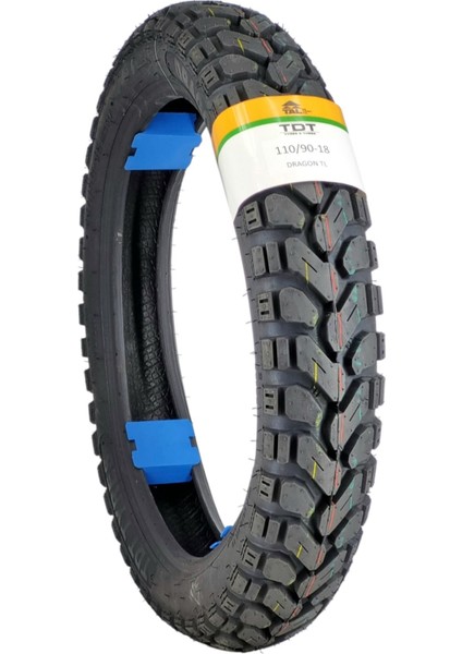 TDT Tyres 110/90-18 Tl (Tubeless - Dubleks) Motosiklet Lastiği