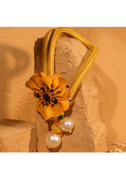 Inci Detaylı El Yapımı Çiçek Model Kadın Gerdanlık Kolye modelleri