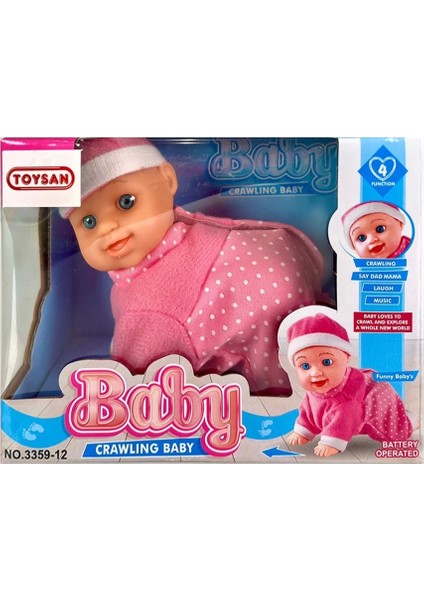 Nessiworld Pilli Emekleyen Sesli Bebek fiyatları