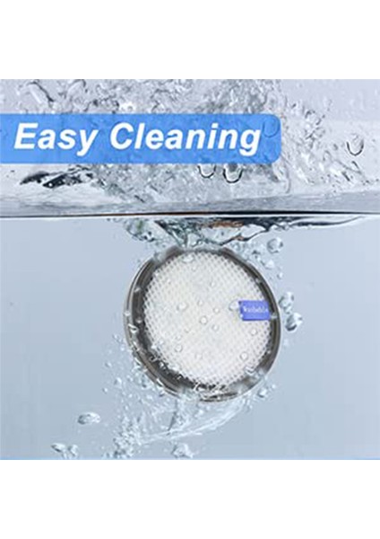 W200 W300 W400 Elektrikli Süpürge Yedek Parça Aksesuarları Için 6 Adet Yıkanabilir Filtre (Yurt Dışından)