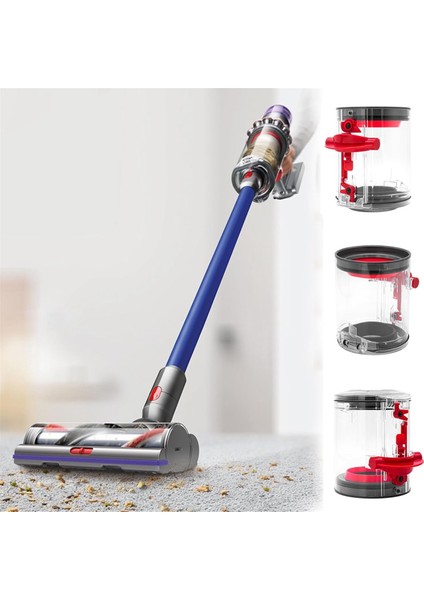 V12 Slim Elektrikli Süpürge Haznesi Için Toz Kutusu, Yedek Toplayıcı Robot Kovası (Yurt Dışından) modelleri