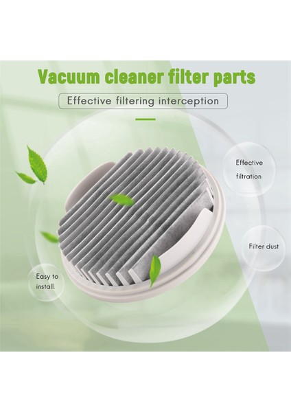 El Tipi Elektrikli Süpürge Filtresi Için 2 Adet (Iki Paket) Beyaz MJXCQ01DY Model (Yurt Dışından) fırsatları