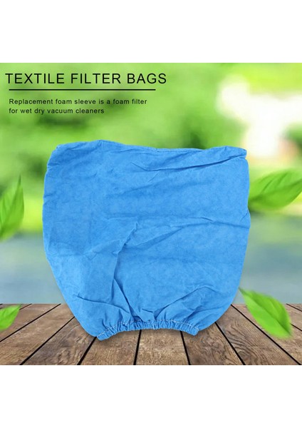 Tekstil Filtre Torbaları Islak ve Kuru Köpük Mv1 Wd1 Wd2 Wd3 Elektrikli Süpürge Torbası 4 Adet (Yurt Dışından)