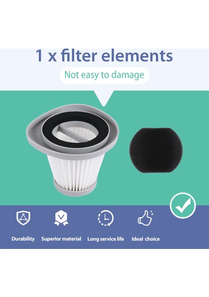 DX118C DX128C Ev Temizlik Aksesuarları Için Yedek Elektrikli Süpürge Parçaları Filtresi (Yurt Dışından)