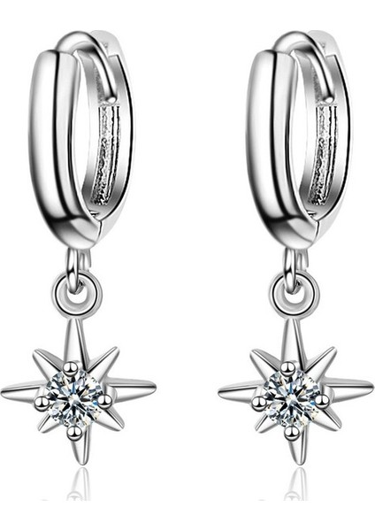 Umee Yıldız Setli Zirkon Halka Küpe (Yurt Dışından) fiyatları