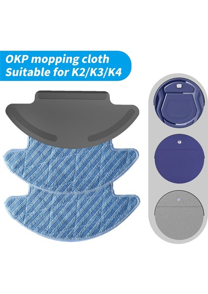 M210 / M210S M210B M213 K3 Elektrikli Süpürge Yedek Parçaları Aksesuarları Için Mop Bezi Braketi Yedeği (Yurt Dışından)