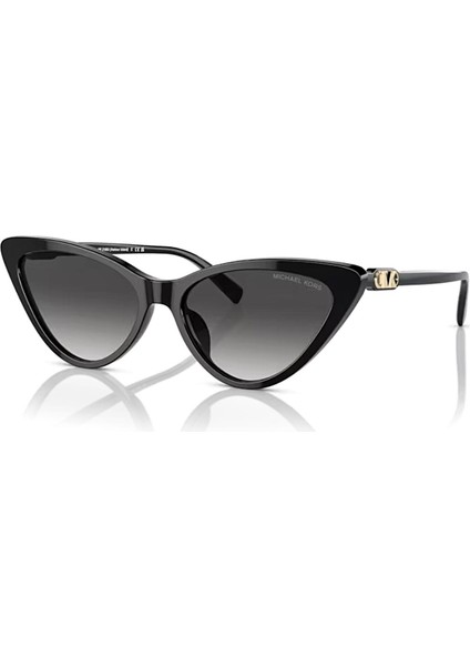 MK 2195U 30058G 56 Harbour Island Kadın Cat Eye Siyah Kemik Güneş Gözlüğü