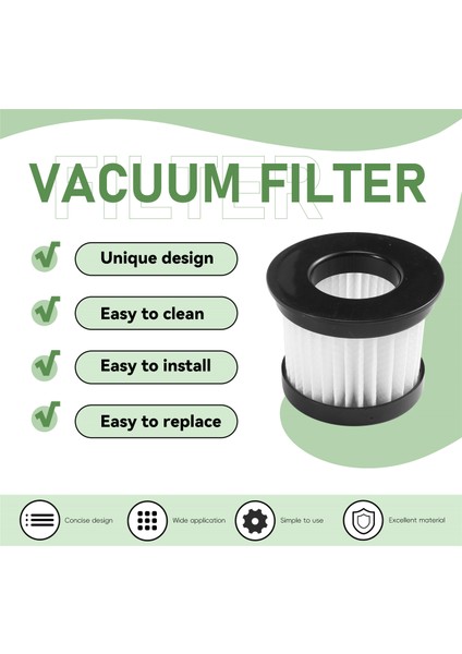 CM800 Toz Akarı Vakum Temizleyicisi CM300S CM900 CM400 CM500 CM810 Yedek Filtresi (Yurt Dışından)