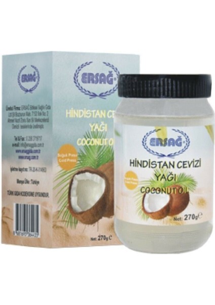 Hindistan Cevizi Yağı 270 Gr