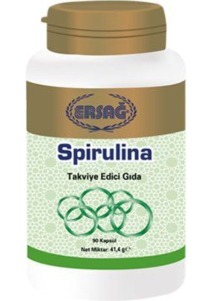 Spirulina Takviye Edici Gıda -90 Kapsül