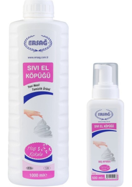 Aparatlı Sıvı El Köpüğü 1 Lt