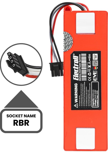 Roborock Tüm Modeller Için Uyumlu Batarya (YÜKSEK KAPASİTE) 6400mah Robot Süpürge Pili indirimleri