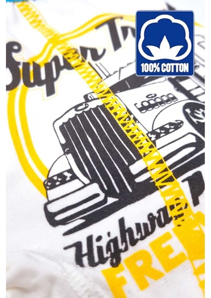 Erkek Çocuk Pamuklu 6'lı Boxer fiyatları