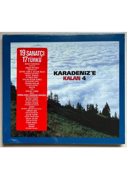 Karadeniz'e Kalan 4 19 Sanatçi 17 Türkü (Cd)