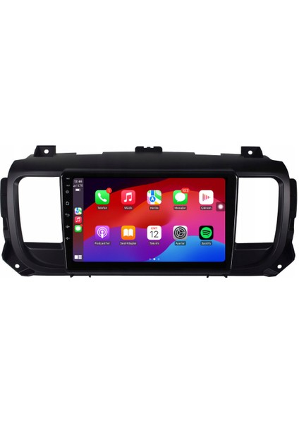 Citroën Jumpy Araç Multimedya Ekran 2gb 32GB S Black 2017 2023 9 Inch modelleri