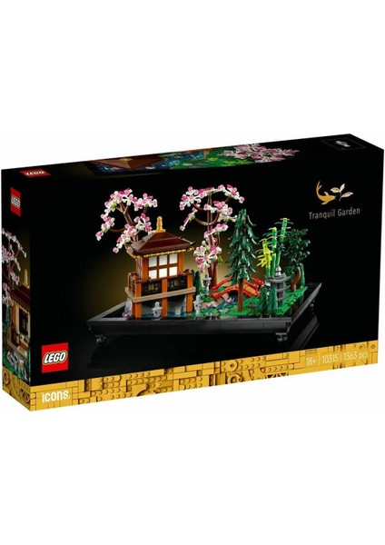 10315 LEGO Icons Huzurlu Bahçe 1363 Parça +18 Yaş
