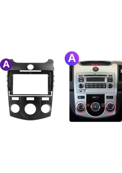 Kia Cerato Araç Multimedya Ekran 2gb 32GB Analog Black 2008 2013 9 Inch fırsatları
