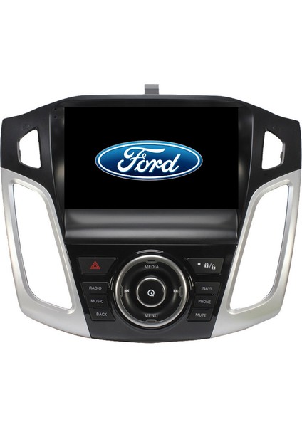 Ford Focus 3 4 Araç Multimedya Ekran 2gb 32GB Tuşlu Black 2011 2019 9 Inch