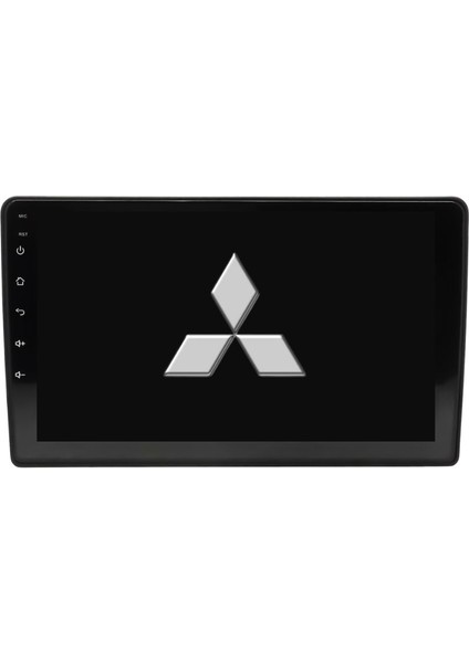 Mitsubishi L200 Araç Multimedya Ekran 2gb 32GB New Black 2020 2023 9 Inch