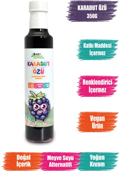 Karadut Özü 350 gr +9 Ay