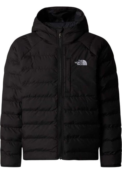 Erkek Çocuk Reversible Perrito Hooded Mont Siyah