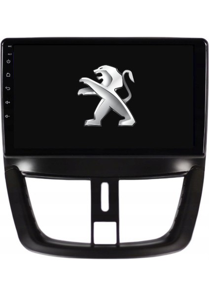 Peugeot 207 Araç Multimedya Ekran 2gb 32GB S Black 2006 2012 9 Inch