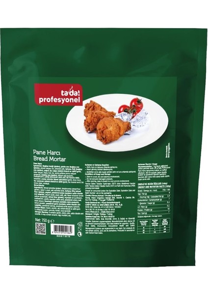 Profesyonel Pane Harcı 750 gr