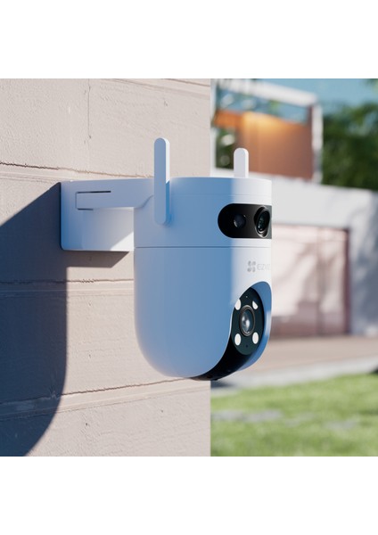Yatay ve Dikey Hareketli, Dual Lens, Wifi Güvenlik Kamerası CS-H9C (3mp+3mp)
