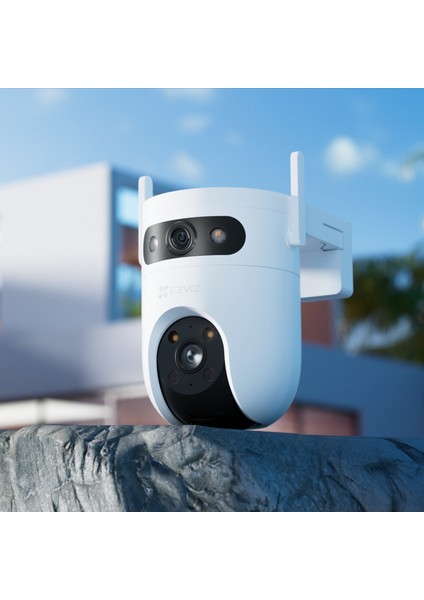 Yatay ve Dikey Hareketli, Dual Lens, Wifi Güvenlik Kamerası CS-H9C (3mp+3mp)