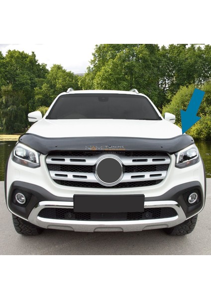 Merecedes x Class Kaput Rüzgarlığı Kaput Koruma Xclass Parlak Siyah fiyatları