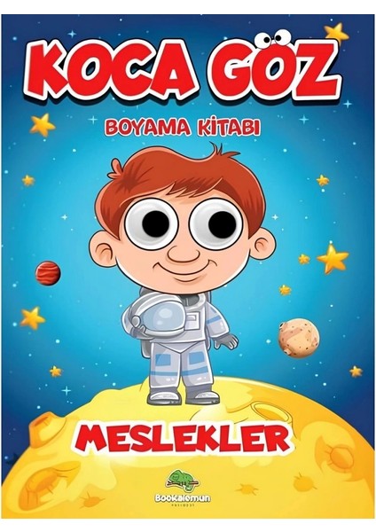 Nessiworld Koca Göz Meslekler Boyama Kitabı