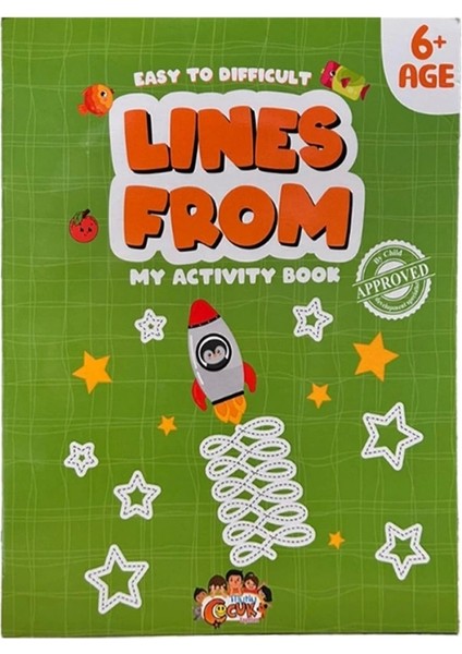 Nessiworld Lines From My Activity Book 6 Yaş