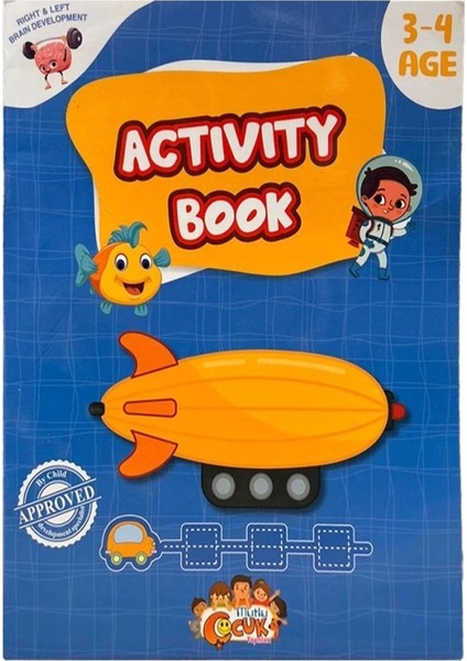 Nessiworld Activity Book 3-4 Yaş