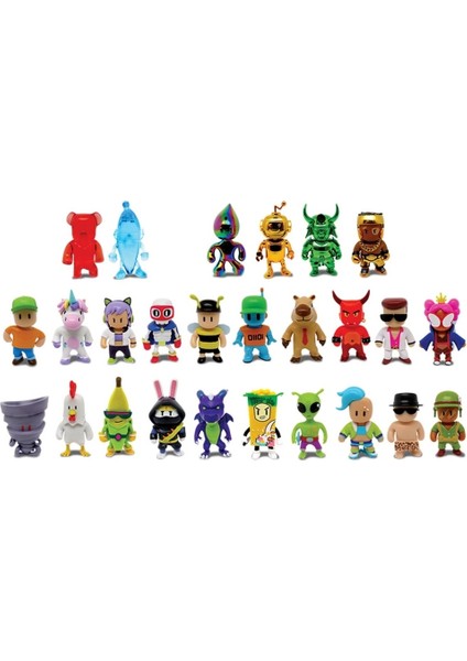 Nessiworld Stumble Guys 5'li Mini Figür