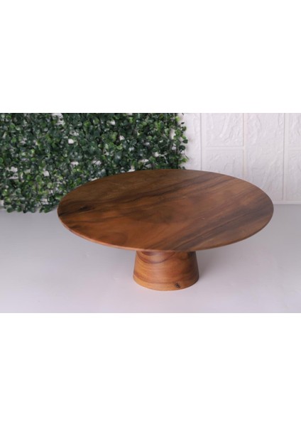 Akasya Pasta Standı Kek Standı Sunumlu Ayaklı Servis Tabağı fiyatları