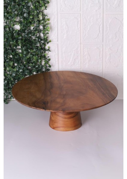 Akasya Pasta Standı Kek Standı Sunumlu Ayaklı Servis Tabağı modelleri