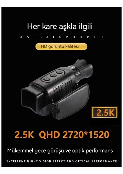 Xiaojiededian Kızılötesi Optik Gece Görüş Kamerası (Yurt Dışından)