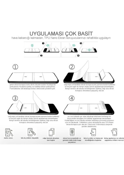 Xiaomi Redmi 9c Nano Ekran Koruyucu Esnek Ultra Ince - Mat Hayalet fiyatları
