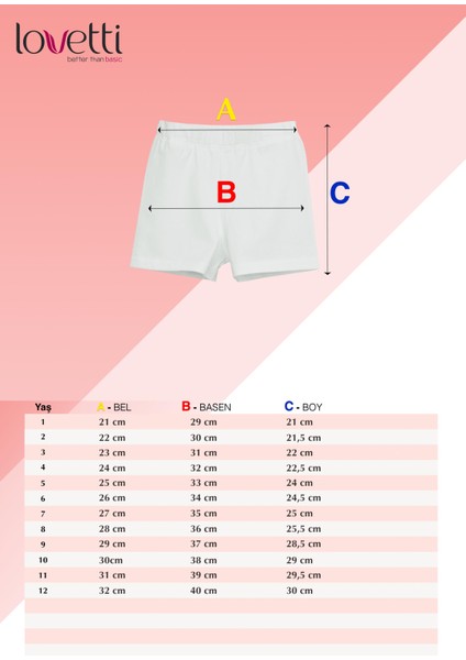 Petrol Basic Kız Çocuk Dans Şort