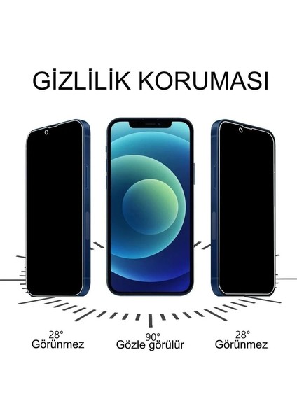Samsung Galaxy S24 Fe Cam Ekran Koruyucu 5d Hayalet Privacy Gizli Zr-5dprivacy