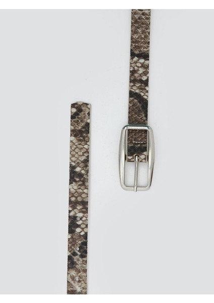 Deri Görünümlü Kadın Kemer 3'lü indirimleri