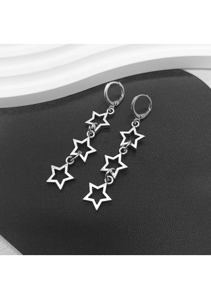 Yıldızlı Halka Küpe, Kadın Küpe