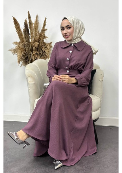 Kadın Nadide Sofya Keten Etekli Takım fırsatları